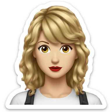 TAYLOR SWIFT THE TORTURED POETS DEPARTMENT sticker