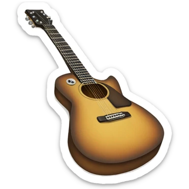 Guitar sticker