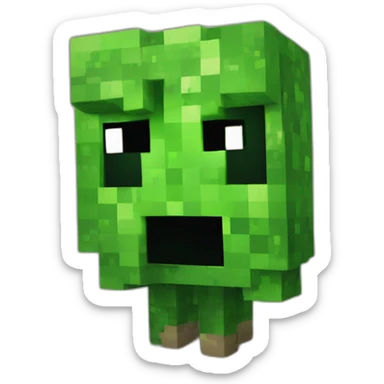 Creeper minecraft sticker