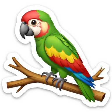 Parrot sticker