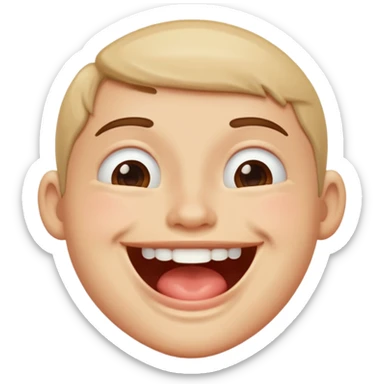 drooling in love sticker