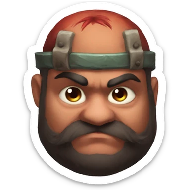 Pudge dota 2 but his name is Darya sticker