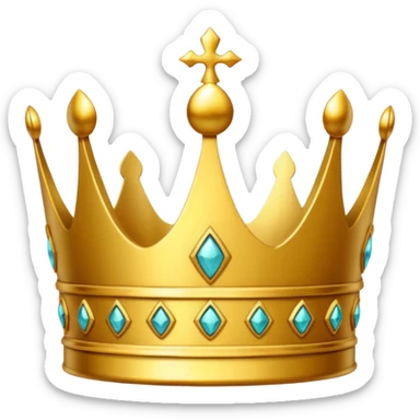 Crown yalla ludo sticker