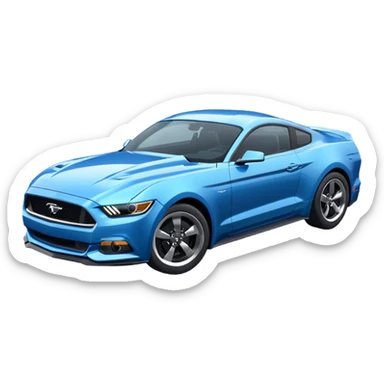 Ford mustang sticker