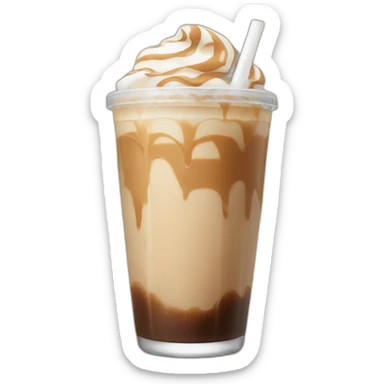 Iced latte sticker