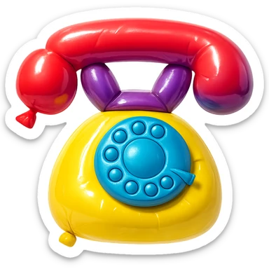 telephone sticker
