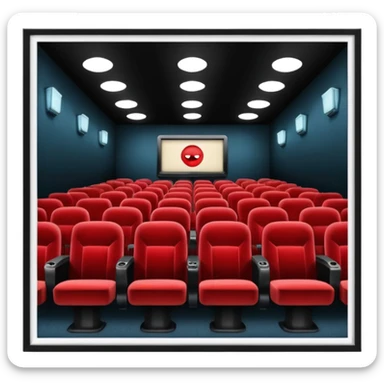 cinema sticker