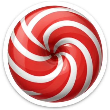  Red Peppermint sticker
