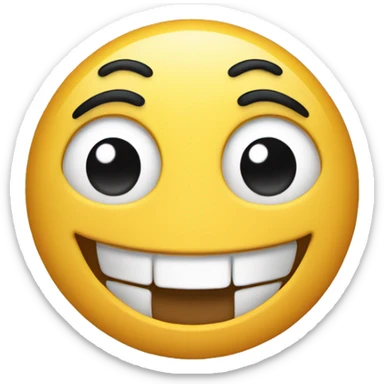 The emoji is a special character that represents a face with a big smile and heart eyes, indicating extreme happiness, excitement, and joy. It's often used to express- Delight,Surprise, Admiration, Enthusiasm, Gratitude sticker