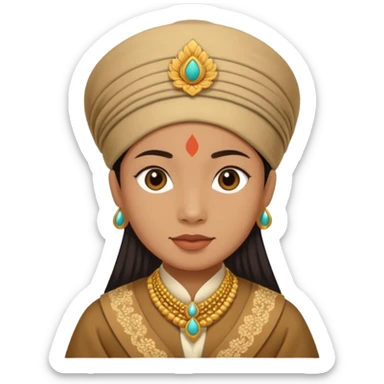 pakaian adat jogja (beskap dan blangkon) sticker