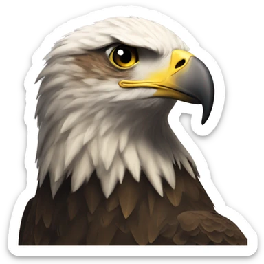 National eagle  sticker