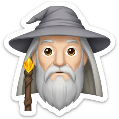 Gandalf the grey  sticker