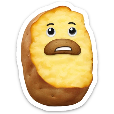 jacket potato sticker