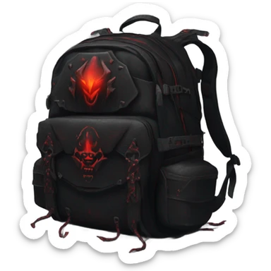 Satan’s backpack  sticker