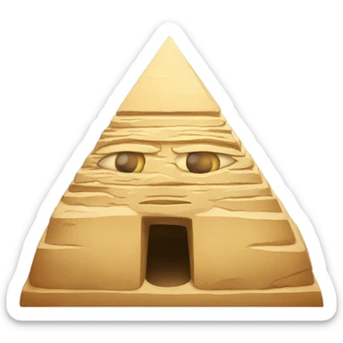 Pyramid  sticker