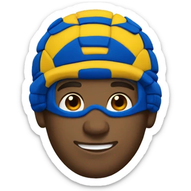 water polo guy sticker