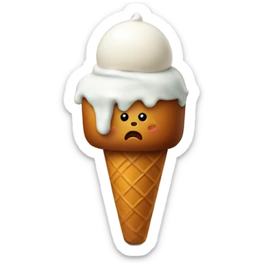  dumbell with ice cream sticker