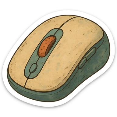 ghibli style gaming mouse sticker