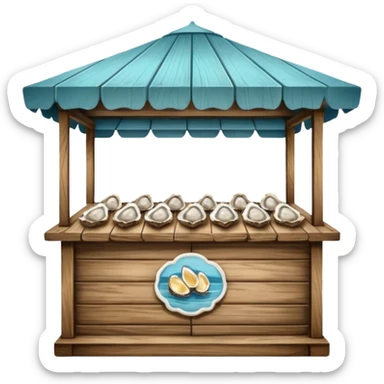 oyster stand sticker