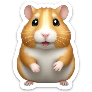 hamster sticker