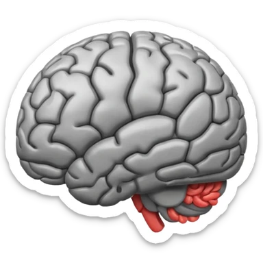 🚫+🧠  No brain sticker