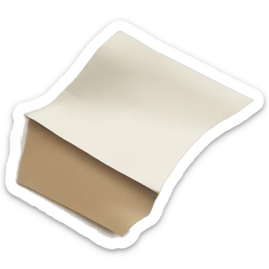 Paper sticking out it’s younger sticker