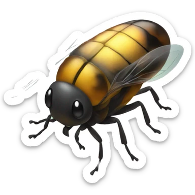 Big firefly sticker