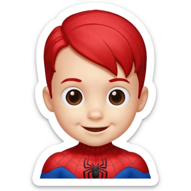 spider mam baby sticker