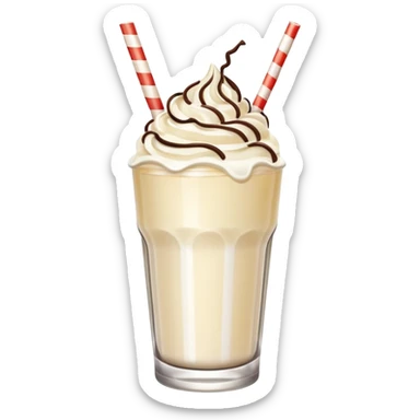 Milkshake sticker