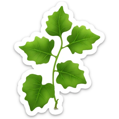 ivy plant sticker