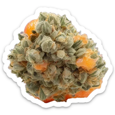 Blood orange Limonade Haze cannabis nug sticker