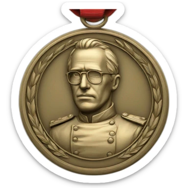 distinguished war medal sticker