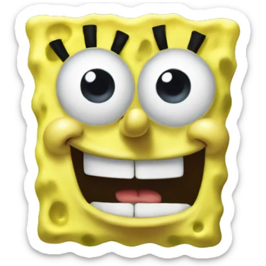 SpongeBob  sticker