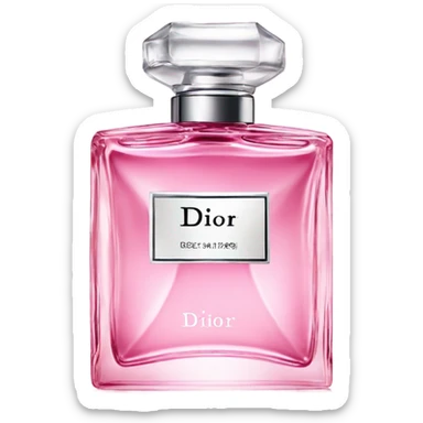 A dior fancy pink perfume sticker