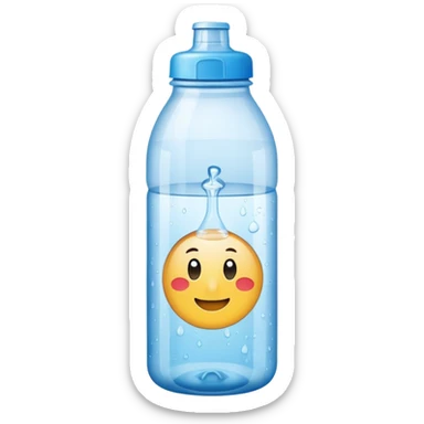 drink bottle sticker
