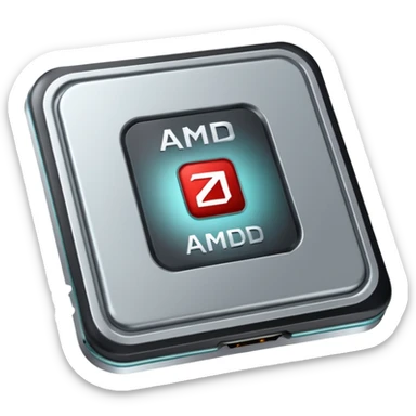 AMD processor sticker