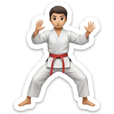 karate sticker