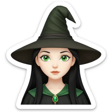 Witch Girl sticker