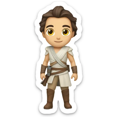 Rey Royale diciendo hola sticker