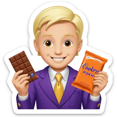 cadbury richie rich sticker