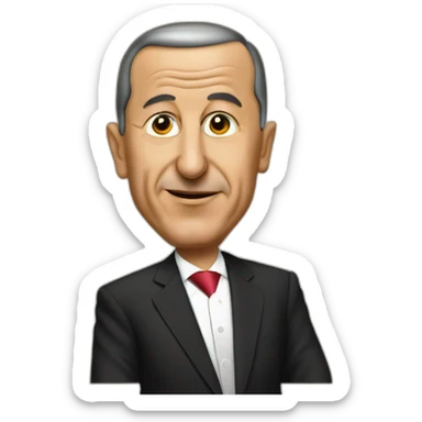 Rajab Erdogan president Turkey sticker