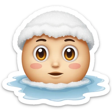 Salt with a face natural has a 2 legs sticker