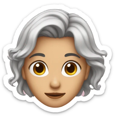 Corazón con el nombre de Claudia sticker