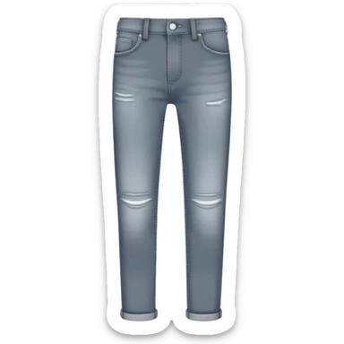 i want a grey jean sticker