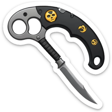 Krambit knife sticker