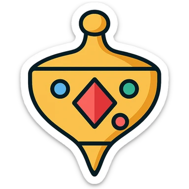 vector icon of a gold top with colorful gems, elegant and minimalist flat design, award badge style, 2D flat vector, trending icon look, soft shadows, no text, isolated on white background, commercial use sticker