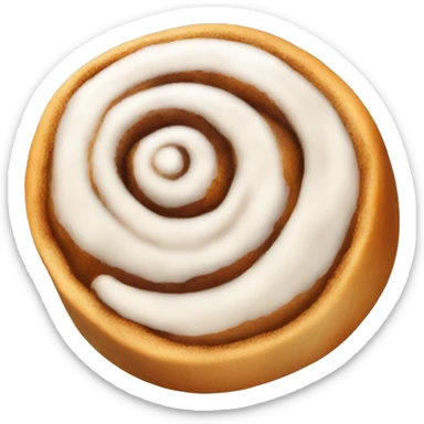 Cinnamon roll sticker
