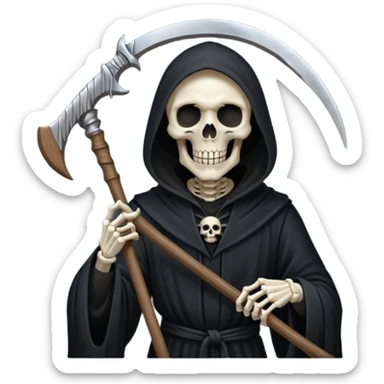grim reaper sticker