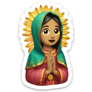 Virgen de Guadalupe  sticker