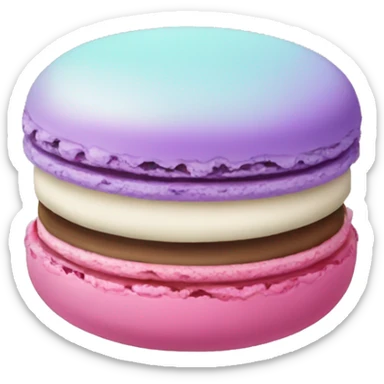 macaroon sticker
